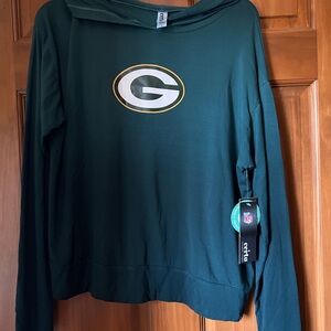 Gildan Green Long Sleeve Hoodie
